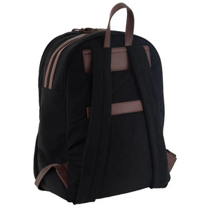 Pierre Cardin Canvas backpack 4027 BLACK