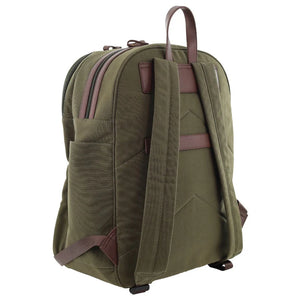 Pierre Cardin Canvas backpack 4027 BROWN / KHAKI