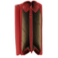 Pierre Cardin Ladies Tri-fold leather wallet 4028 Cherry