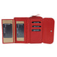 Pierre Cardin Ladies Tri-fold leather wallet 4028 Cherry