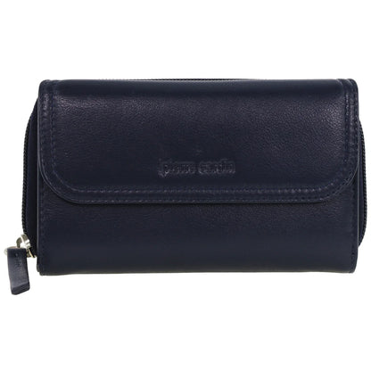 Pierre Cardin Ladies Tri-fold leather wallet 4028 Navy