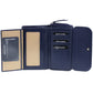 Pierre Cardin Ladies Tri-fold leather wallet 4028 Navy