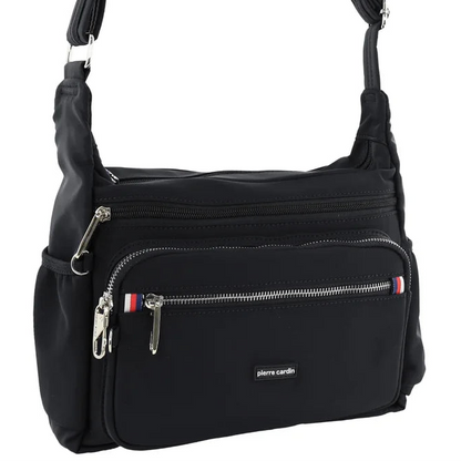 Pierre Cardin Anti-Theft Crossbody bag 4077 Black