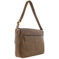 Pierre Cardin Leather Messenger briefcase 4084 Oak