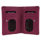Pierre Cardin Ladies small leather wallet 4086 Cherry