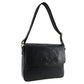 Pierre Cardin Leather Messenger briefcase 4094 Black