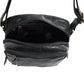 Pierre Cardin Leather shoulder bag 4095 Black