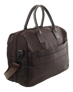 Pierre Cardin Nylon Overnight Carry-On 4104 Chocolate