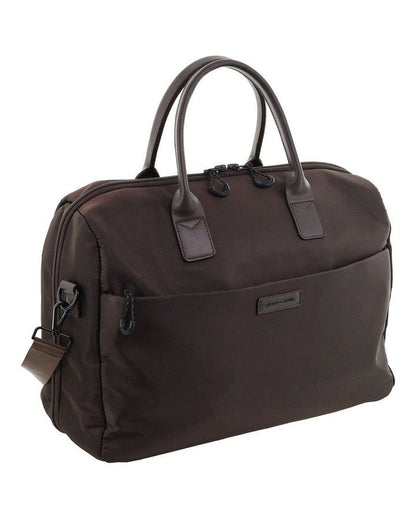 Pierre Cardin Nylon Overnight Carry-On 4104 Chocolate