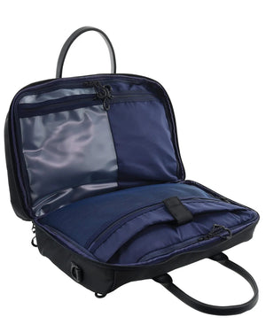 Pierre Cardin Nylon Overnight Carry-On 4104 Black