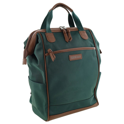 Pierre Cardin Nylon 2-tone Lite Backpack 4107 Olive