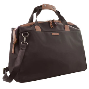 Pierre Cardin Euro Overnight Carry-On 4108 Chocolate