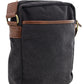 Pierre Cardin Canvas Shoulder bag 4134 Black