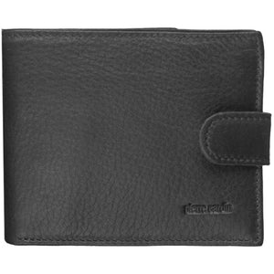 Pierre Cardin Leather wallet with coin pouch PC8780 BLACK