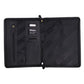 Pierre Cardin A4 leather zippered compendium PC8872 BLACK