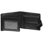 Pierre Cardin Leather wallet with coin pouch 8874 Black