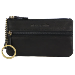 Pierre Cardin Coin Purse with key holder 1349 Black