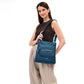 Pierre Cardin Anti-Theft Crossbody bag 2417 Teal