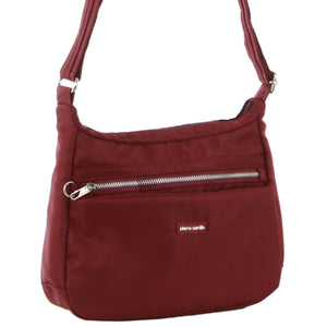 Pierre Cardin Anti-Theft Crossbody bag 2642 Wine