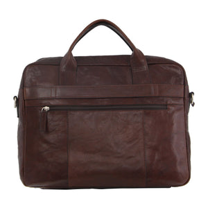 Pierre Cardin Leather briefcase PC2797 BROWN