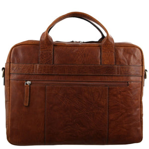 Pierre Cardin Leather briefcase PC2797 CHESTNUT