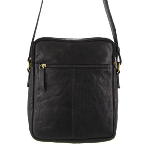 Pierre Cardin Leather shoulder bag PC2804 BLACK