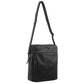Pierre Cardin Leather shoulder bag PC2804 BLACK