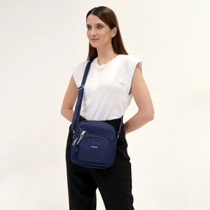 Pierre Cardin Anti-Theft Crossbody bag 2890 Navy