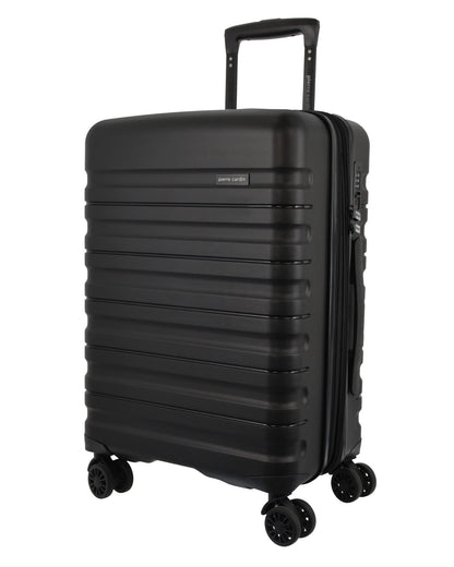 Pierre Cardin 4W Hardside Spinner suitcase 54cm BLACK