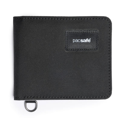 Pacsafe RFIDsafe RFID blocking Bifold wallet 11000100 Black