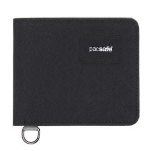 Pacsafe RFIDsafe RFID blocking Bifold wallet 11000130 Jet Black