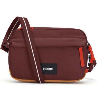 Pacsafe GO Anti-theft Crossbody square bag 35105345 Garnet Red