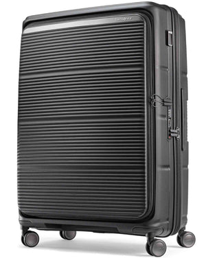 Samsonite Paralux 81cm Exp Front opening spinner Black