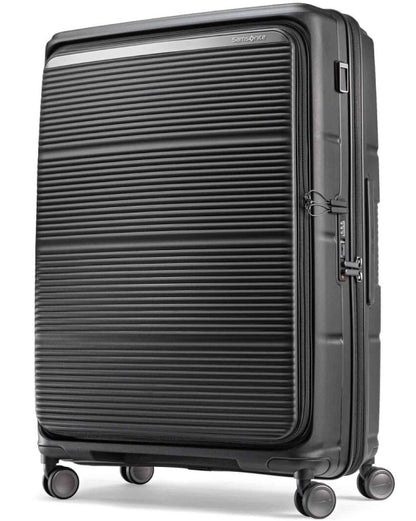 Samsonite Paralux 81cm Exp Front opening spinner Black
