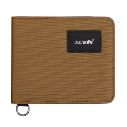 Pacsafe RFIDsafe RFID Blocking Bifold wallet 11000205 Tan