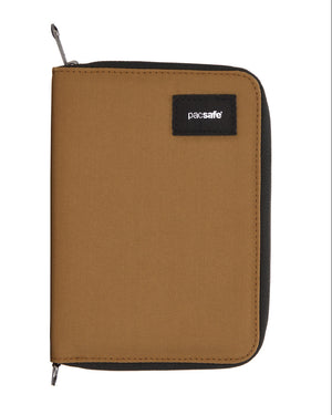 Pacsafe RFIDsafe RFID blocking Compact Travel organiser 11020205 Tan