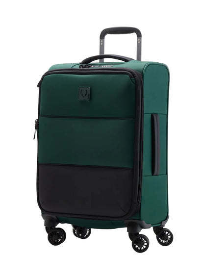 Antler Soft Stripe 2.0 55cm Spinner Green