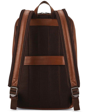 Samsonite Classic Leather backpack Cognac