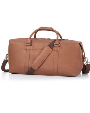 Samsonite Classic Leather duffle Cognac