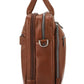 Samsonite Classic Leather Toploader Cognac