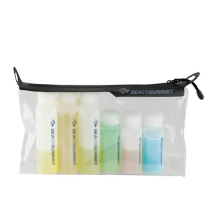 Sea to Summit Clear pouch with travel bottles