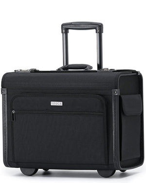 Tosca wheeled Pilot case Fabric TCA2601 BLACK