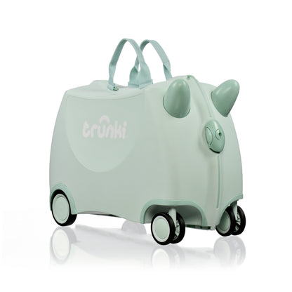 Trunki ride-on suitcase  SOLID GREEN