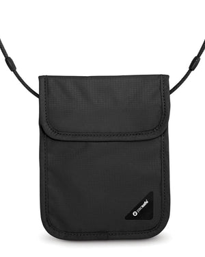 Pacsafe COVERSAFE X75 anti-theft RFID blocking neck pouch Black