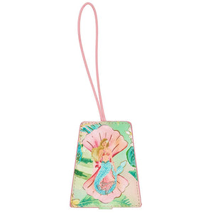 Faux Leather Luggage tag 17VLTI Tiki Island