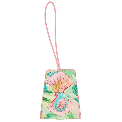 Faux Leather Luggage tag 17VLTI Tiki Island