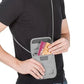 Pacsafe COVERSAFE X75 anti-theft RFID blocking neck pouch Grey