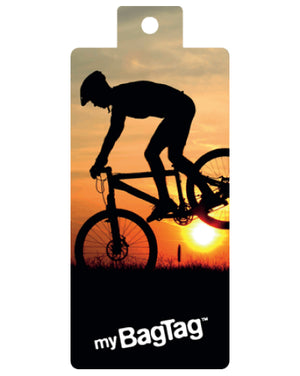 My bag tag Twin pack CYCLIST SUNSET