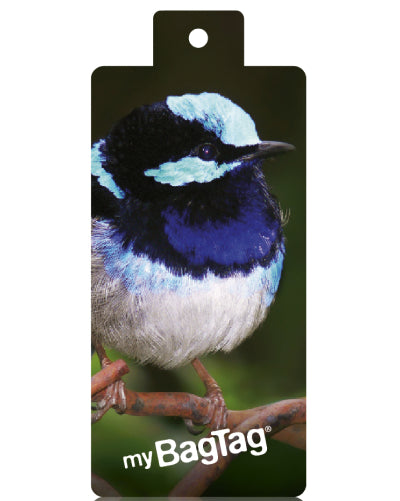 My bag tag Twin pack FAIRY WREN