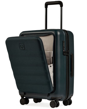 Antler Icon Stripe with Pocket 55cm Cabin spinner Indigo Blue